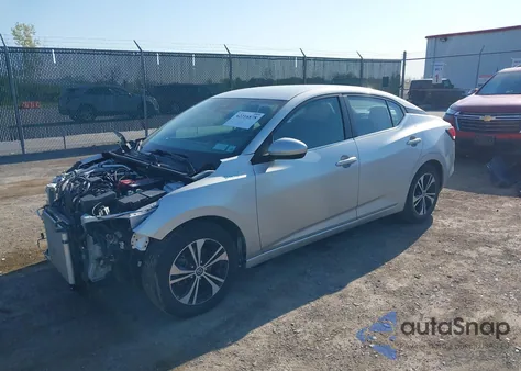 2021 Nissan Sentra Sv Xtronic Cvt из США, поврежденный, VIN 3N1AB8CVXMY259677